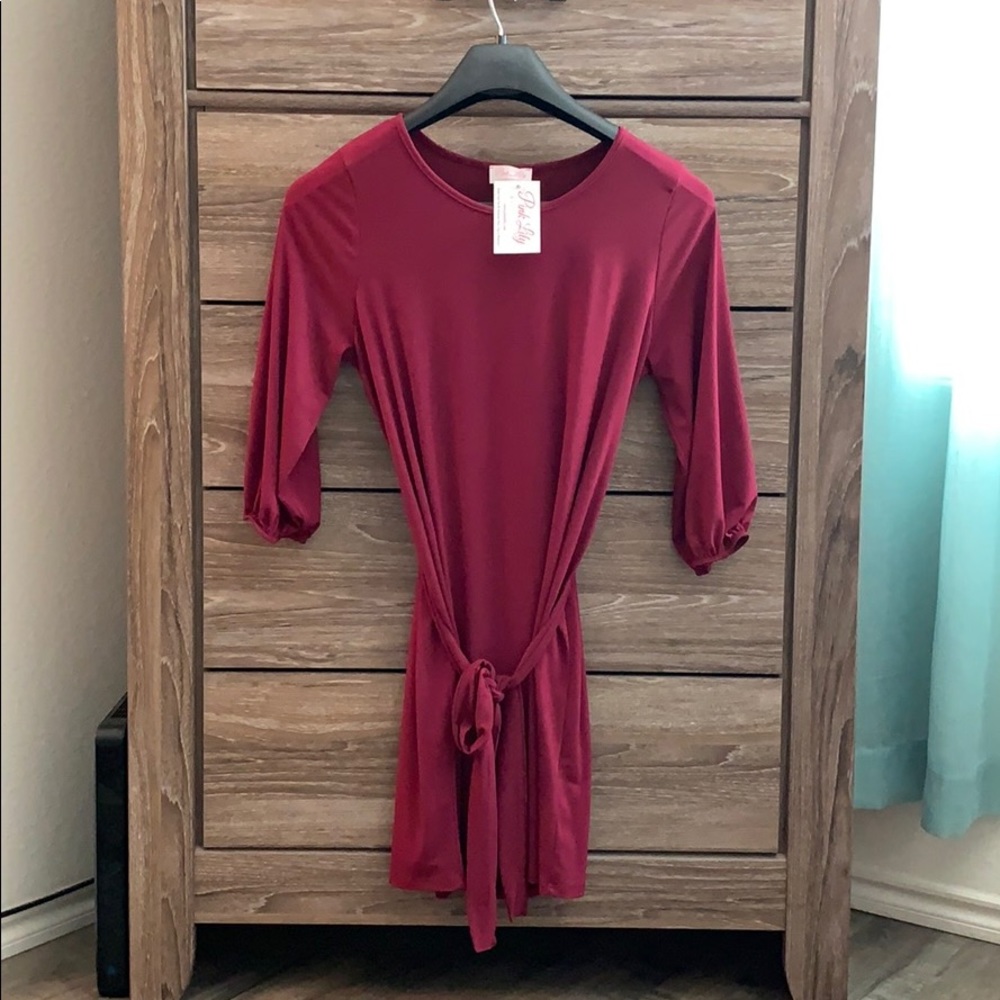 PinkLily Plum dress